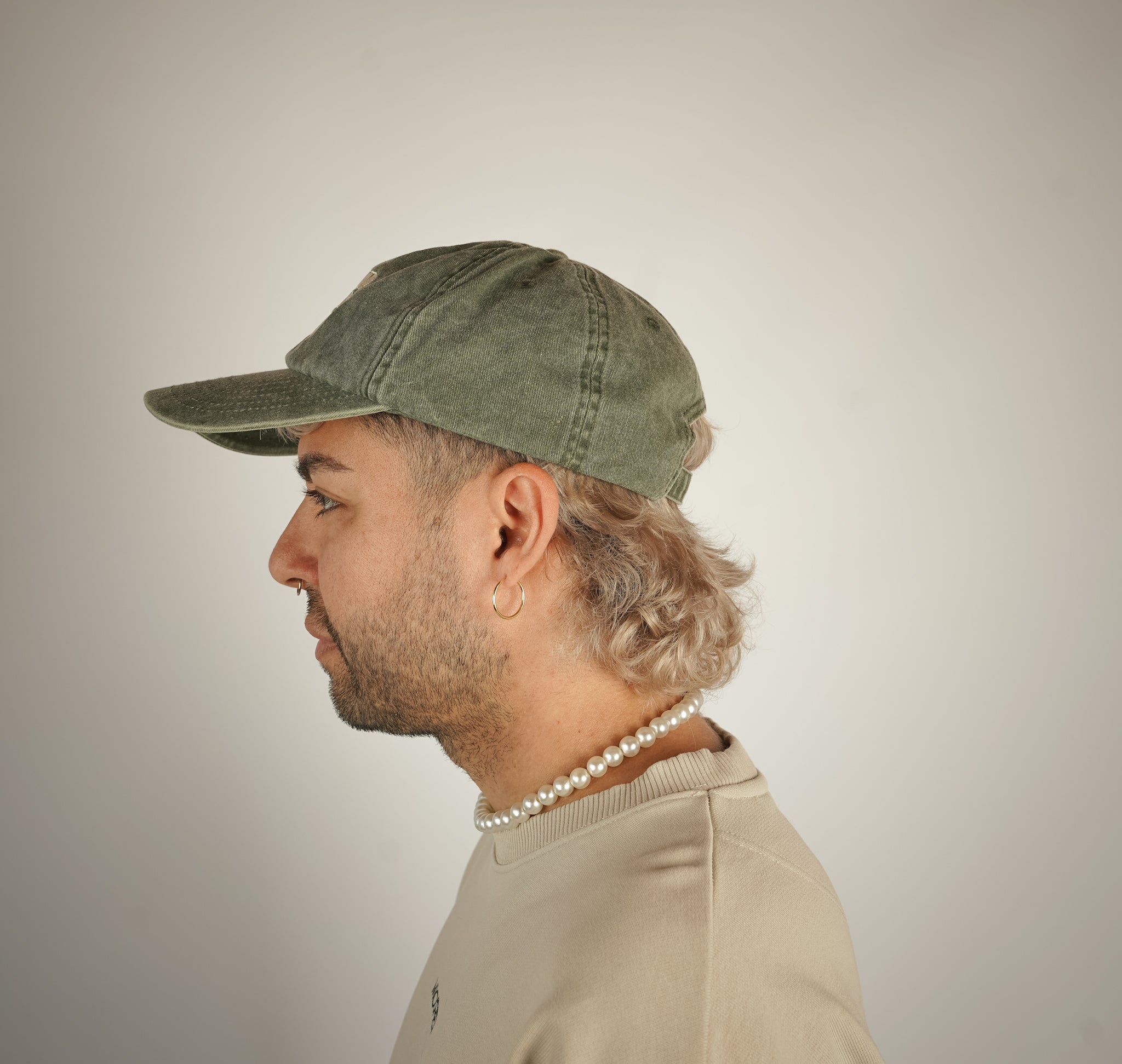 “ACID SUNDAY CREW” Vintage Olive