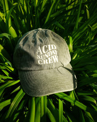 “ACID SUNDAY CREW” Vintage Olive